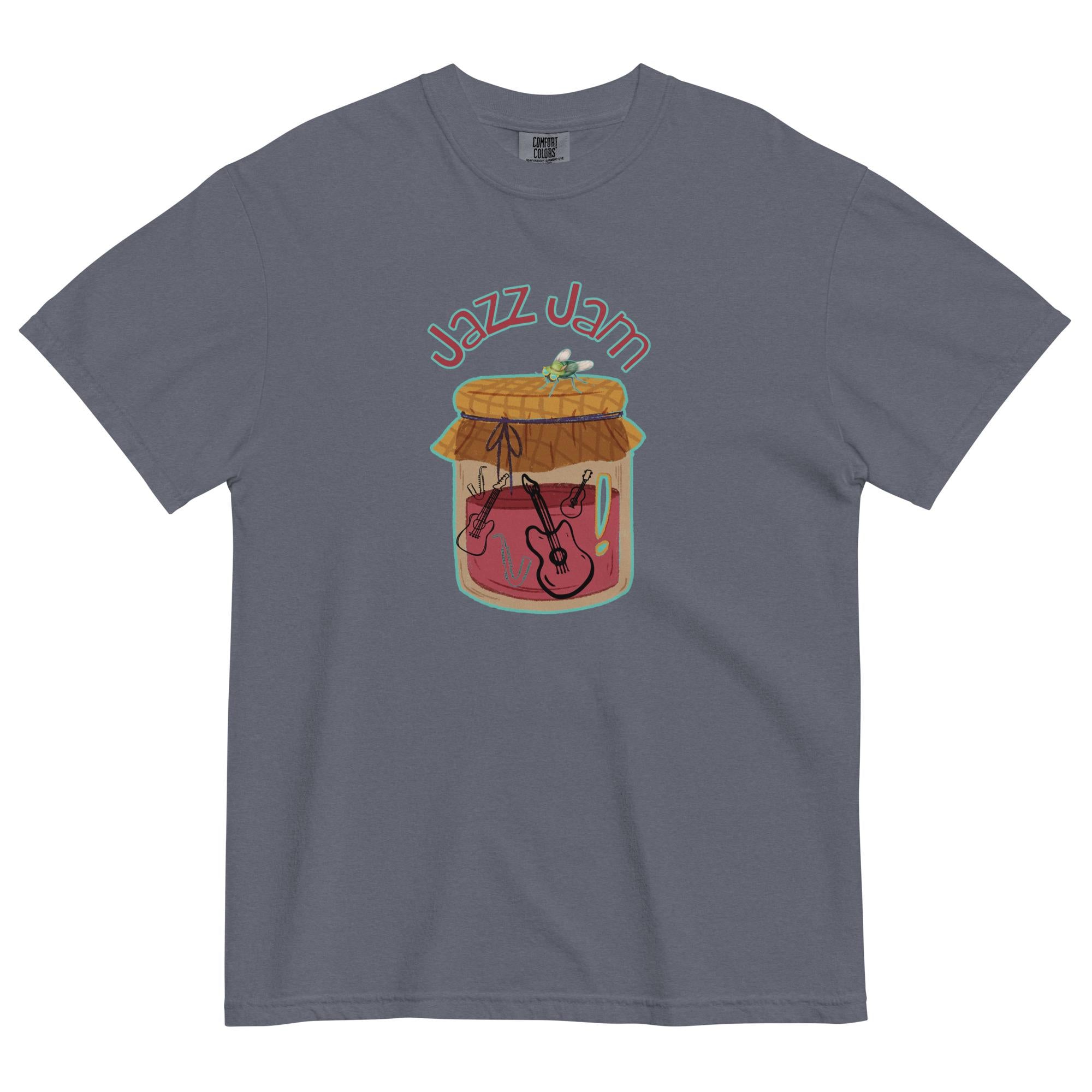 Comfort Colors Jazz is My Jam T-Shirt: Unisex Garment-Dyed Tee