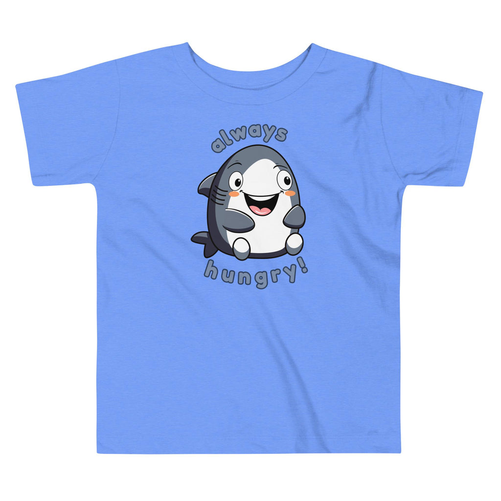 Cute Shark Toddler Shirt, Always Hungry Cartoon Tee