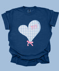 BFF Comfort Colors shirt, Personalized Best Friends Shirts, Comfort Colors personalized BFF shirt, BFF pink bow tee custom friends t-shirts