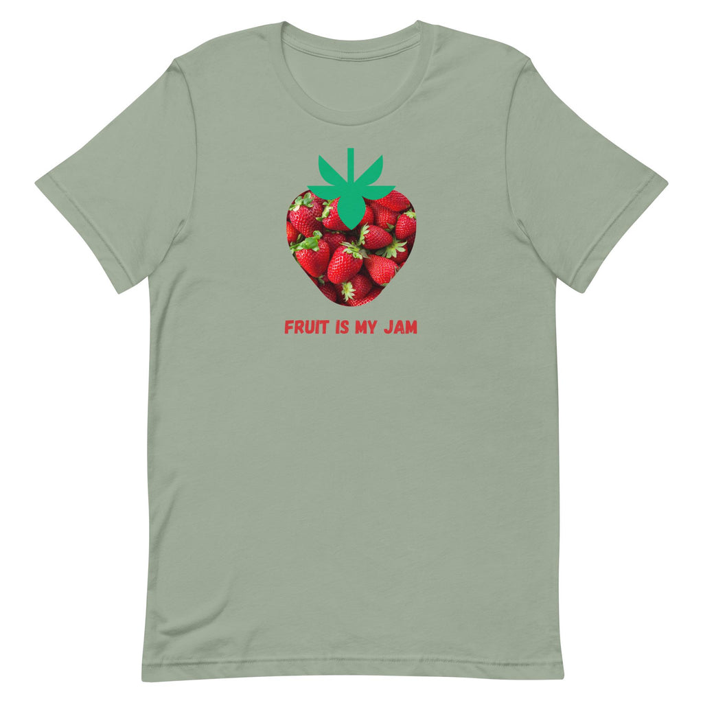 Strawberry T-Shirt: Fruit Is My Jam - Unisex Soft Tee