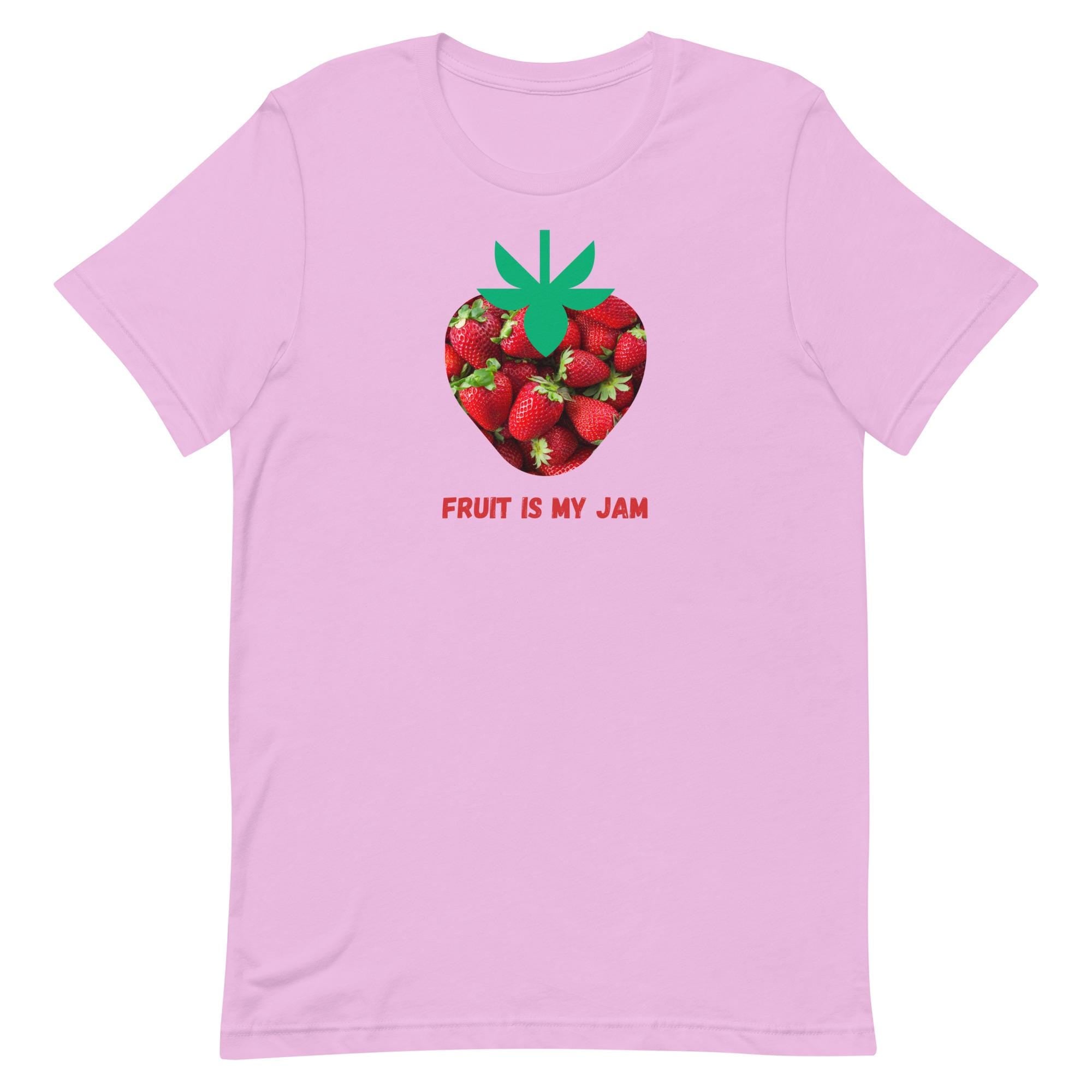 Strawberry T-Shirt: Fruit Is My Jam - Unisex Soft Tee