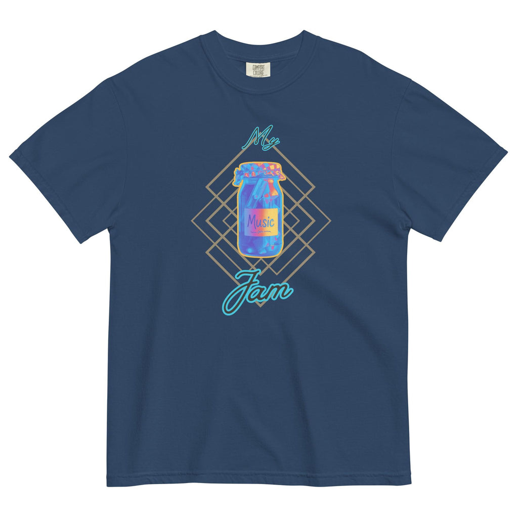 Comfort Colors Music is My Jam T-Shirt: Ring-Spun Cotton Music Lover Tee