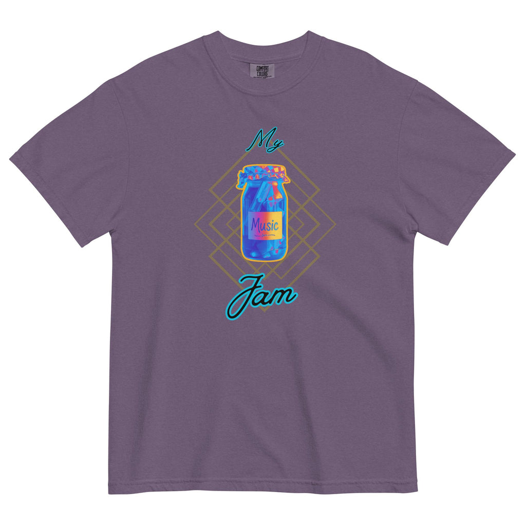 Comfort Colors Music is My Jam T-Shirt: Ring-Spun Cotton Music Lover Tee