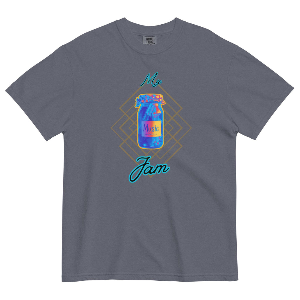 Comfort Colors Music is My Jam T-Shirt: Ring-Spun Cotton Music Lover Tee