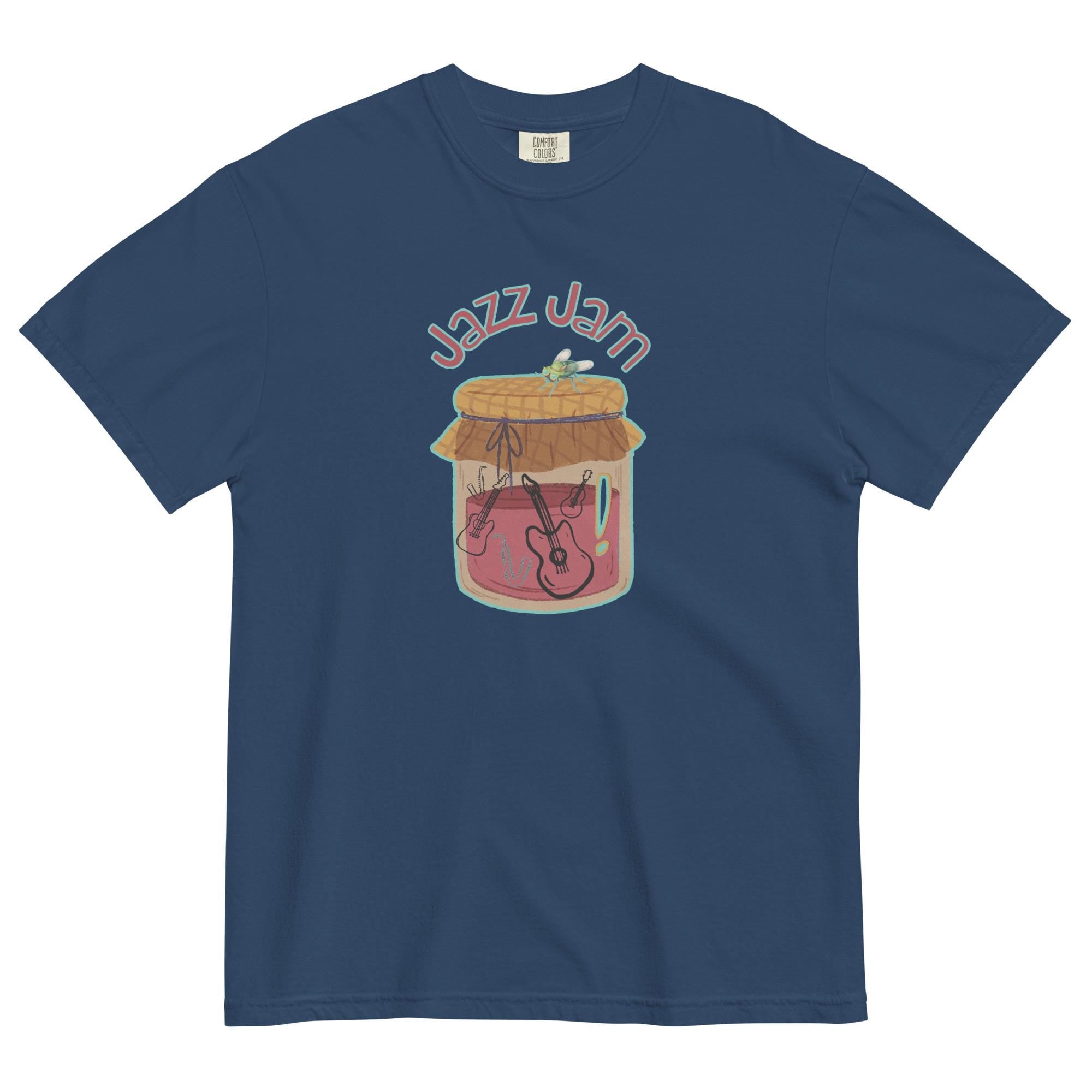 Comfort Colors Jazz is My Jam T-Shirt: Unisex Garment-Dyed Tee