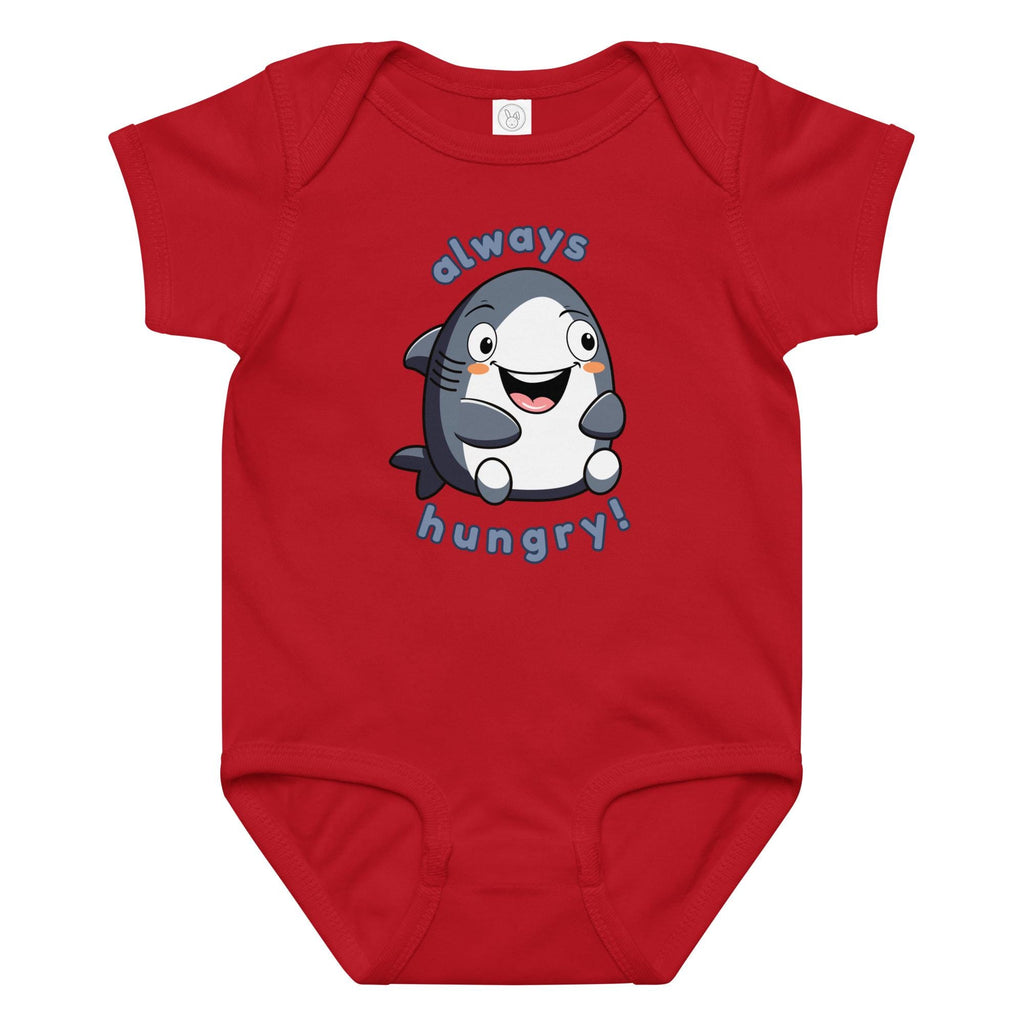 Cute Shark Baby bodysuit gift for newborn gift for infant gift for baby shower Hungry Shark bodysuit