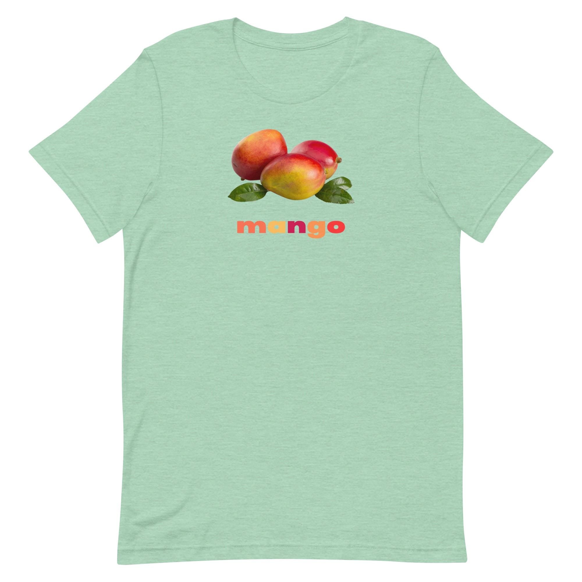 Mango t-shirt, realistic mangoes Bella Canvas tee Hawaii lover shirt Unisex t-shirt