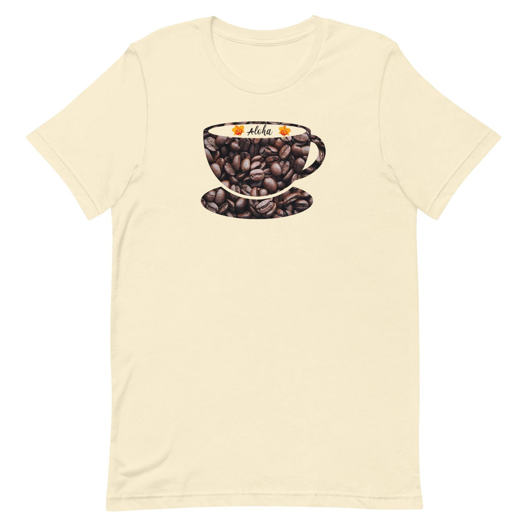 Hawaii Coffee Bean T-Shirt: Soft Bella Canvas Unisex Tee