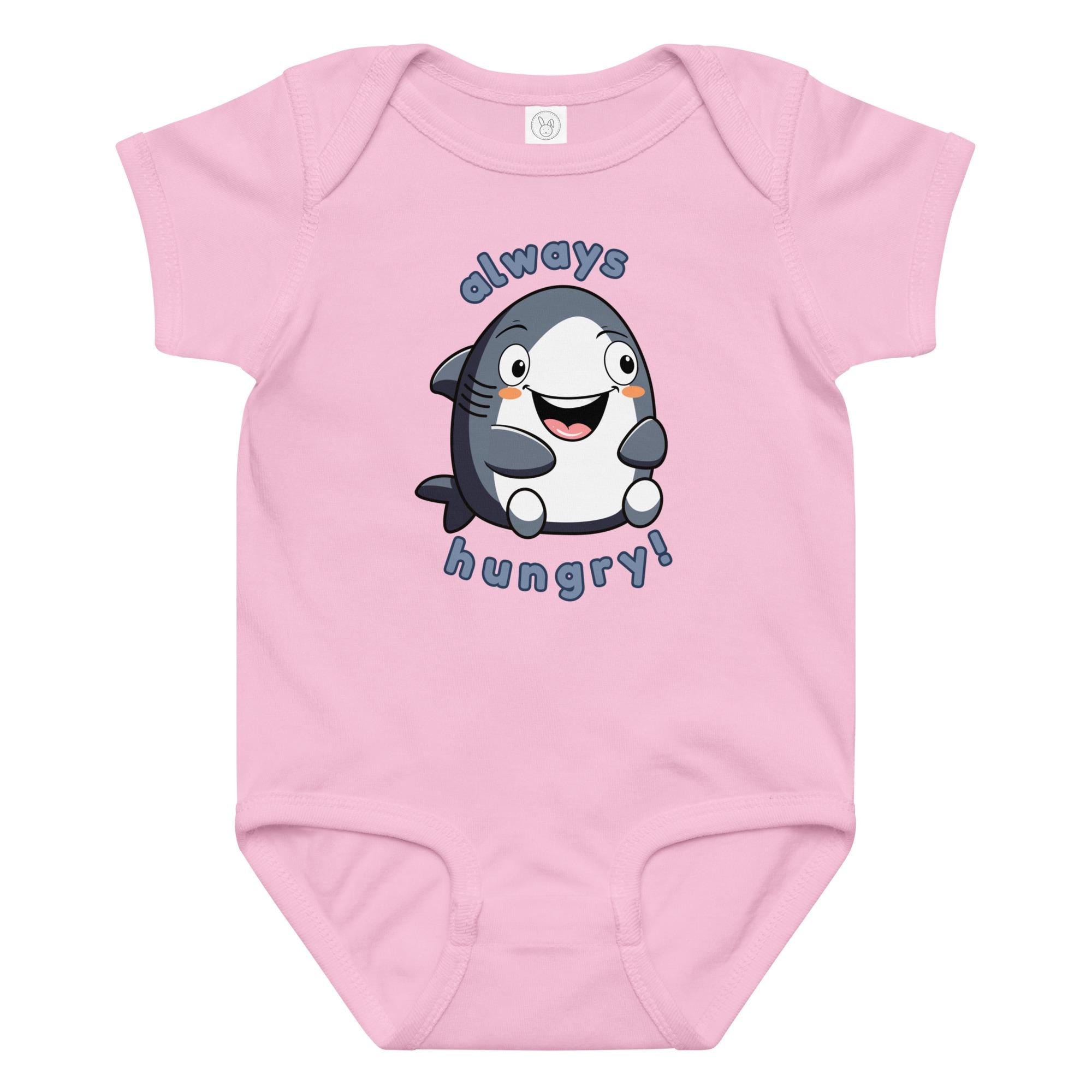 Cute Shark Baby bodysuit gift for newborn gift for infant gift for baby shower Hungry Shark bodysuit