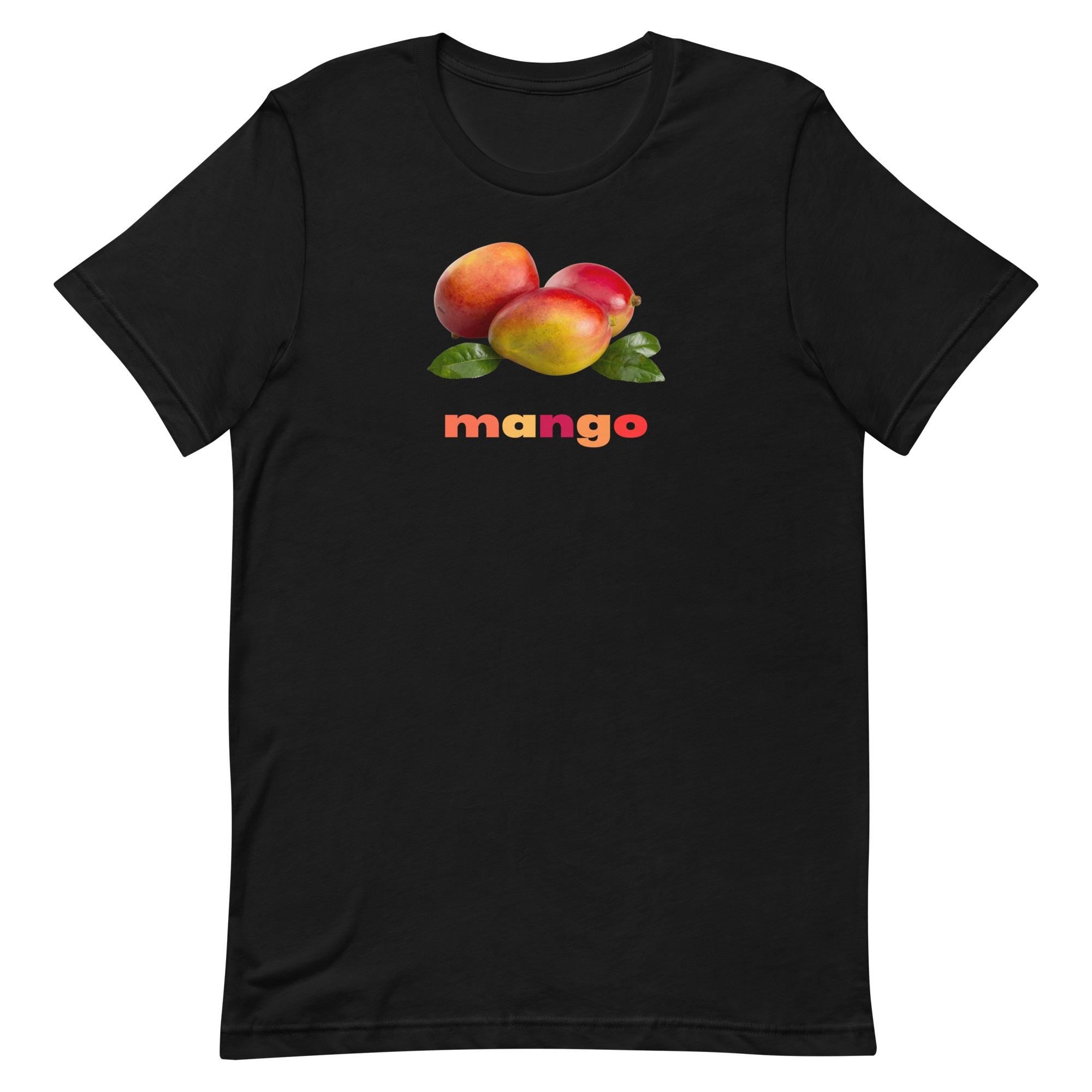 Mango t-shirt, realistic mangoes Bella Canvas tee Hawaii lover shirt Unisex t-shirt