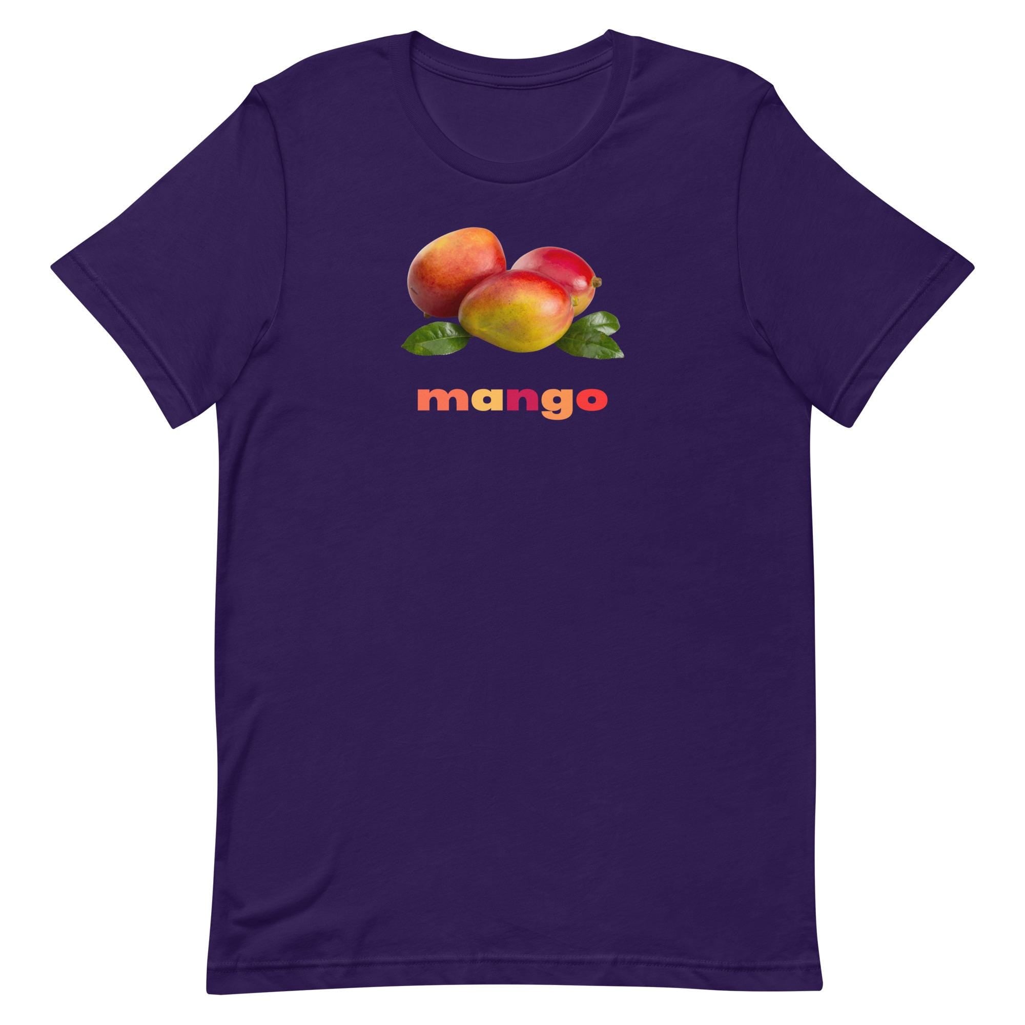 Mango t-shirt, realistic mangoes Bella Canvas tee Hawaii lover shirt Unisex t-shirt