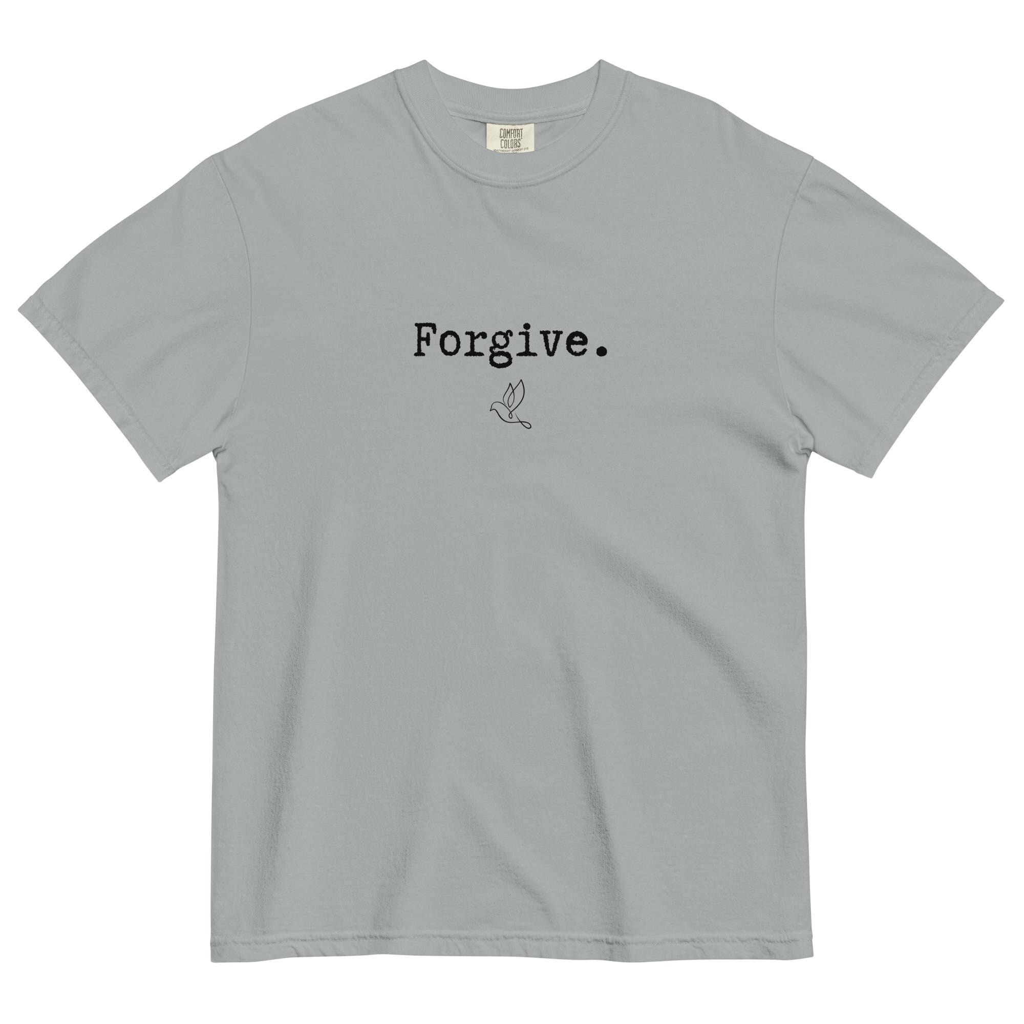 Forgive Comfort Colors T-shirt Christian tees LDS shirts Forgive and peace dove shirt Unisex Christian gift