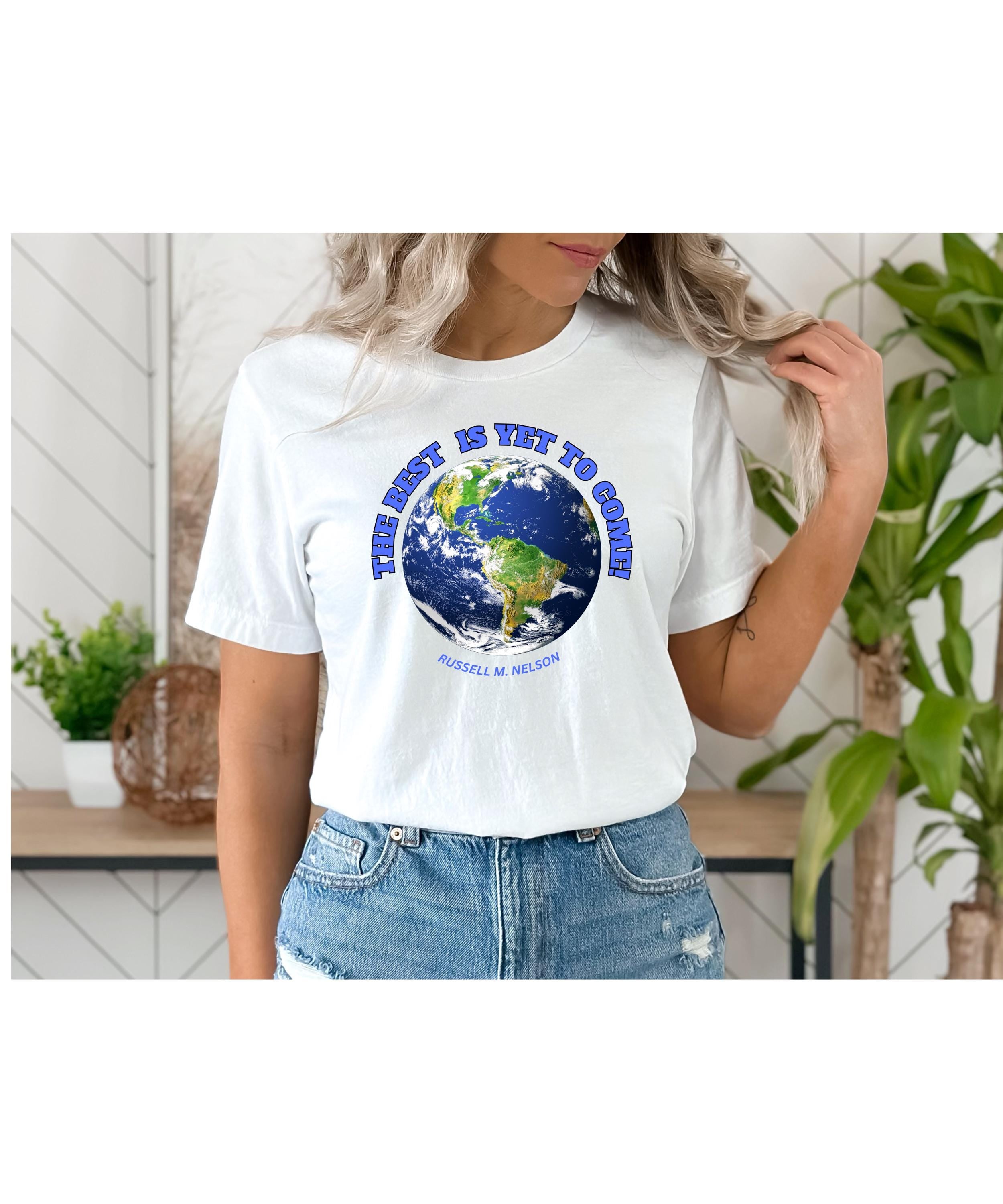 Russell M. Nelson Quote T-shirt: LDS Christian Unisex Tee