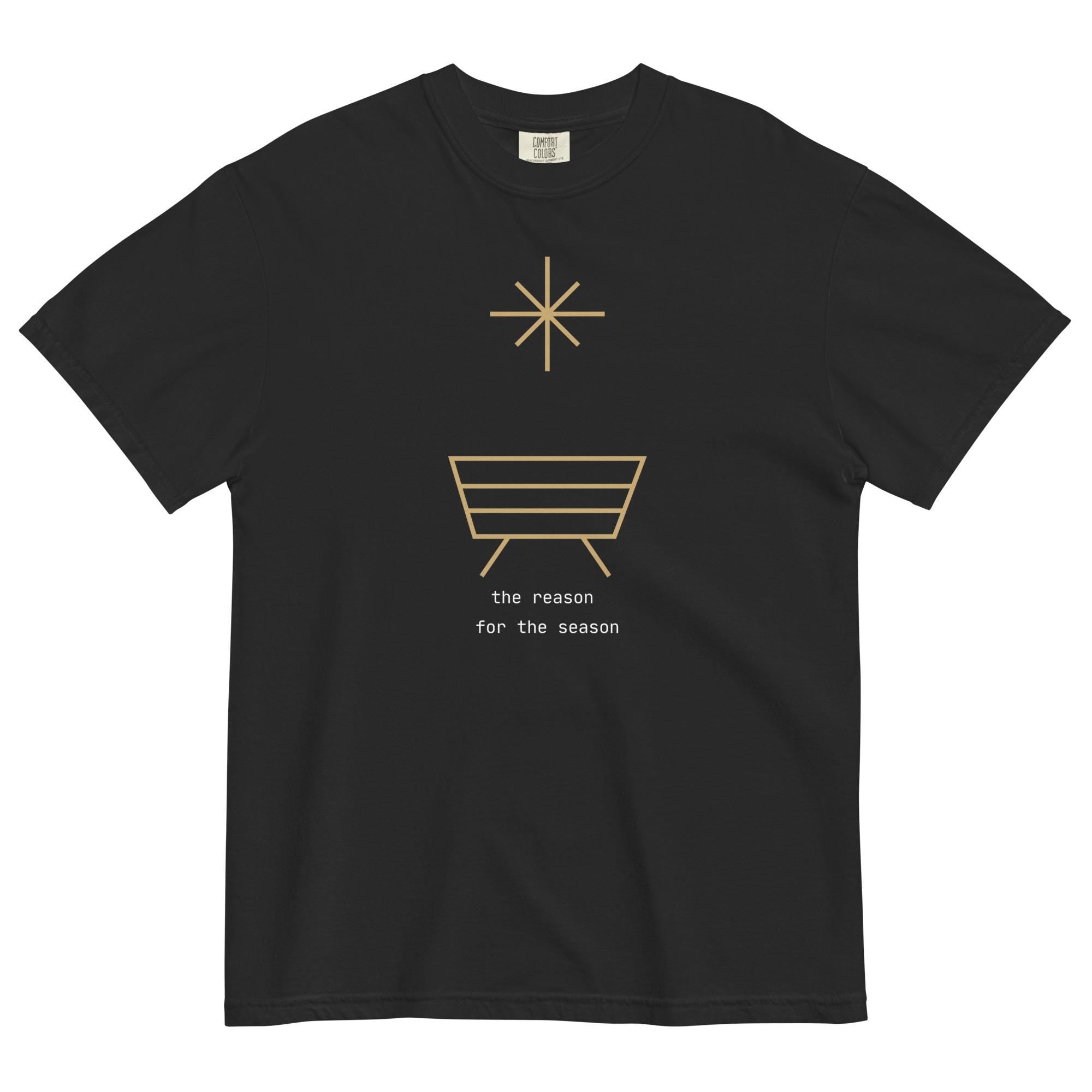 Comfort Colors Jesus Minimalist Christmas T-Shirt