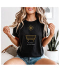 Comfort Colors Jesus Minimalist Christmas T-Shirt