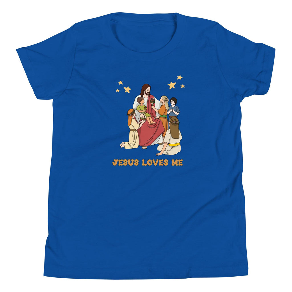 Jesus Loves Me Shirt: Christian Youth Graphic Tee