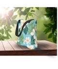 Plumeria Bags Tropical Hawaii Floral Print Travel Tote