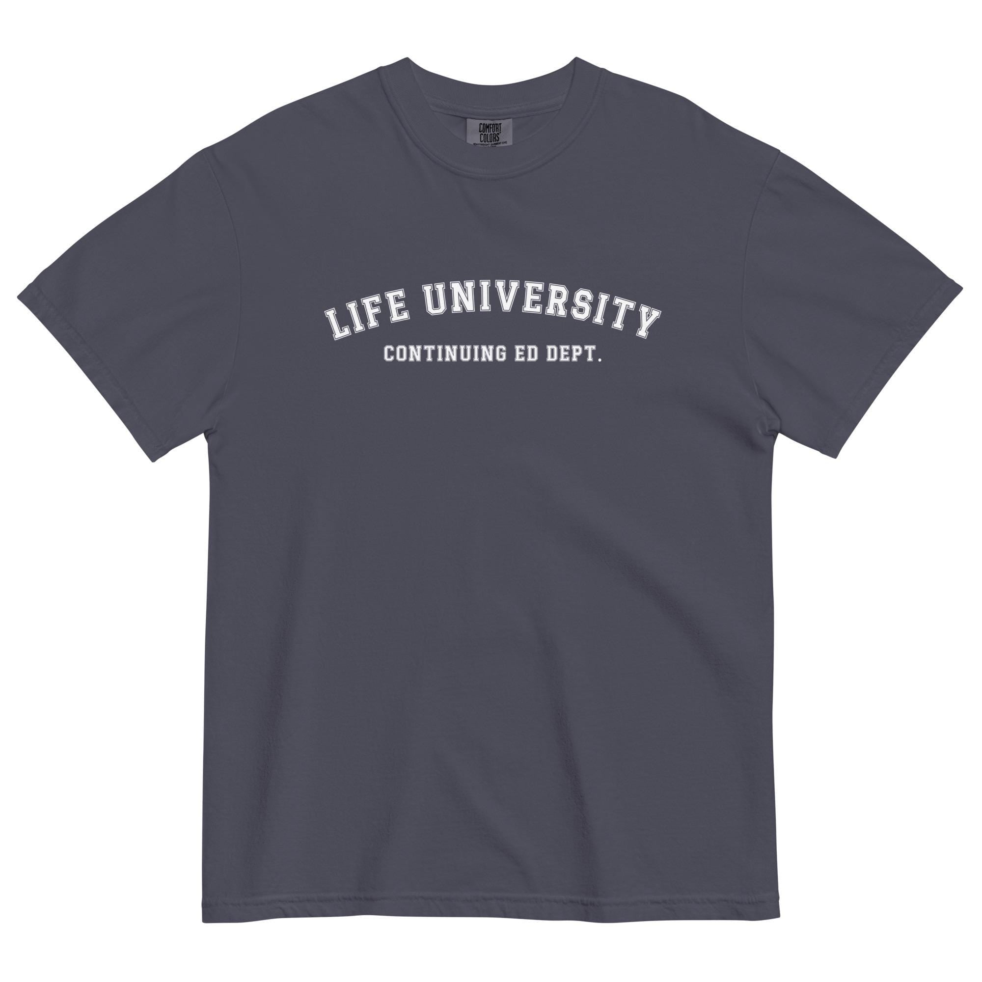 Life University T-Shirt, Continuing Ed Dept., Comfort Colors Tee