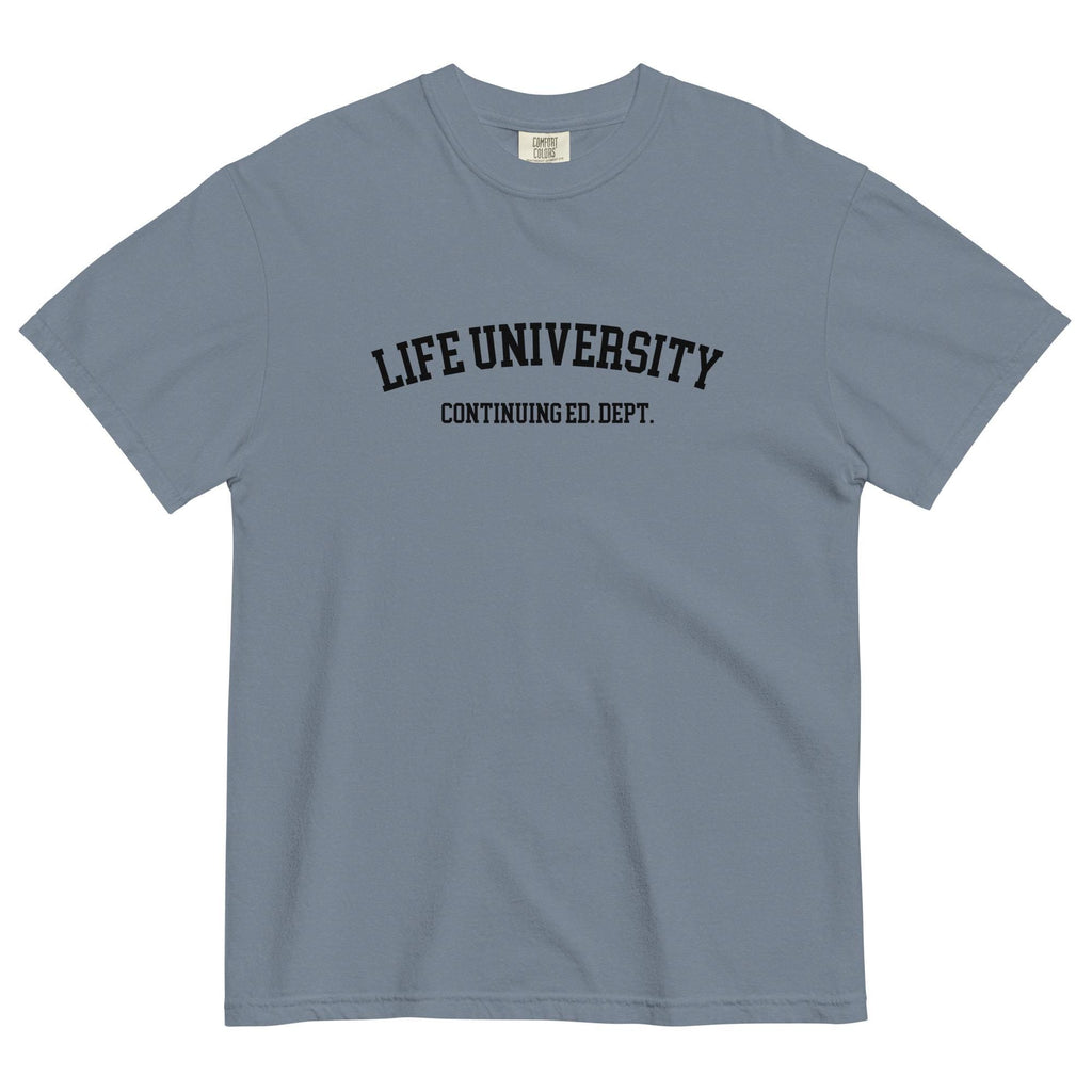 Funny Education T-Shirt: Life University Comfort Colors Tee Continuing Education shirt University of Life cotton Unisex garment-dyed tee