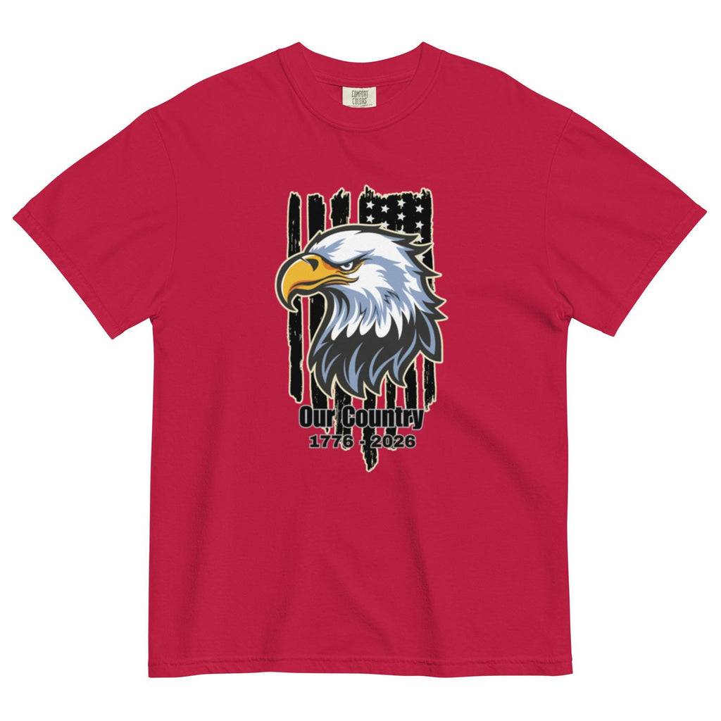 250th Anniversary USA T-shirt: Comfort Colors Eagle Tee