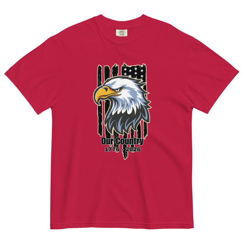 250th Anniversary USA T-shirt: Comfort Colors Eagle Tee