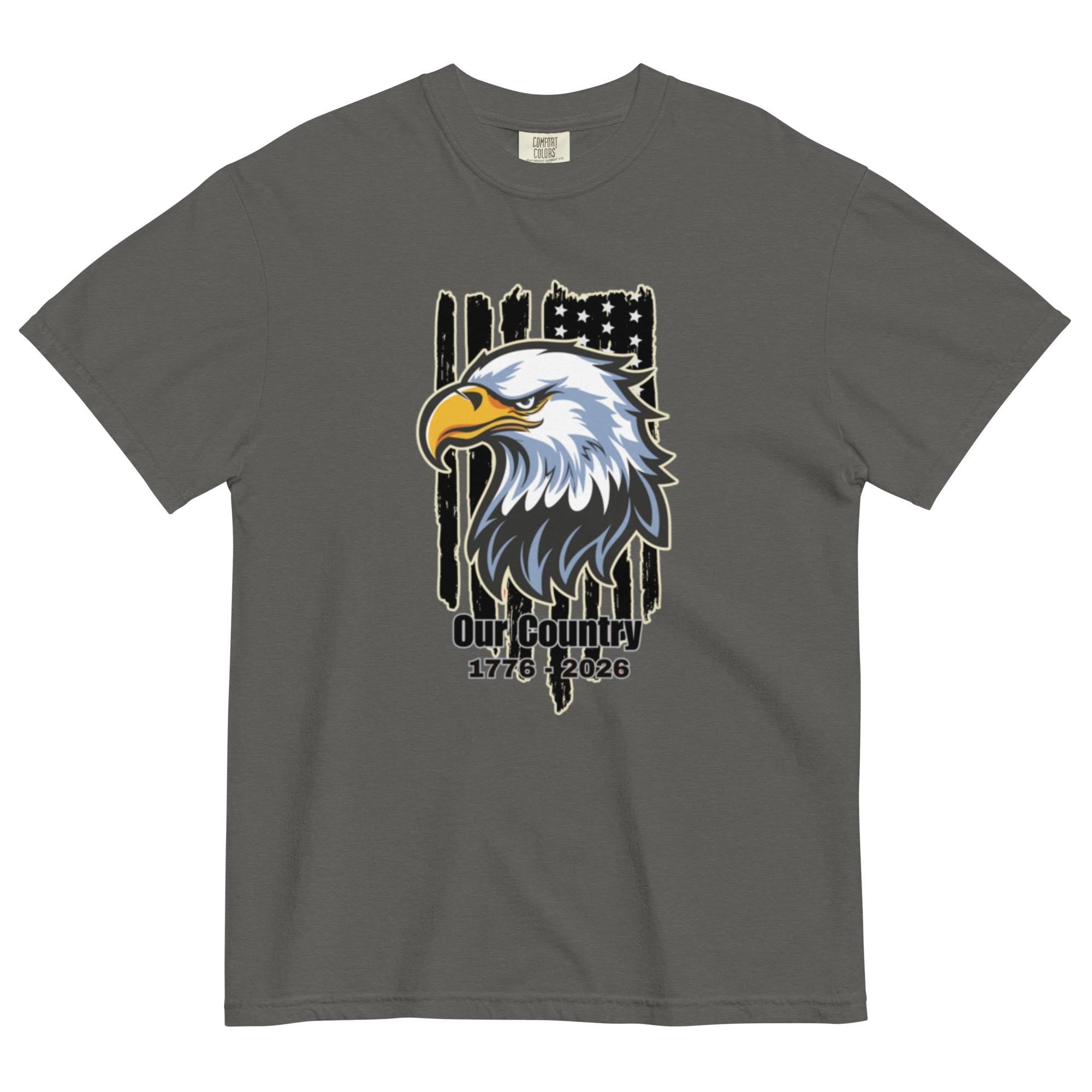 250th Anniversary USA T-shirt: Comfort Colors Eagle Tee
