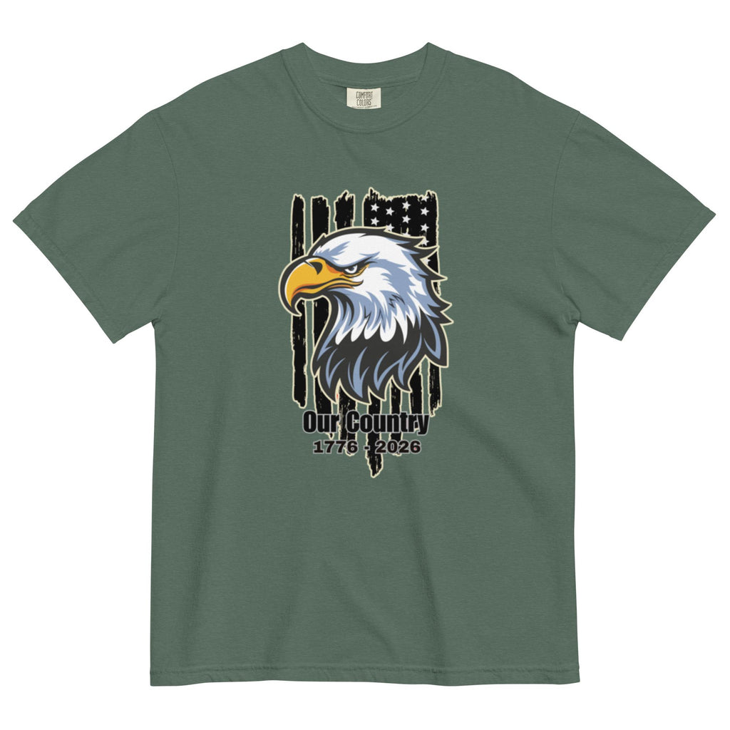 250th Anniversary USA T-shirt: Comfort Colors Eagle Tee