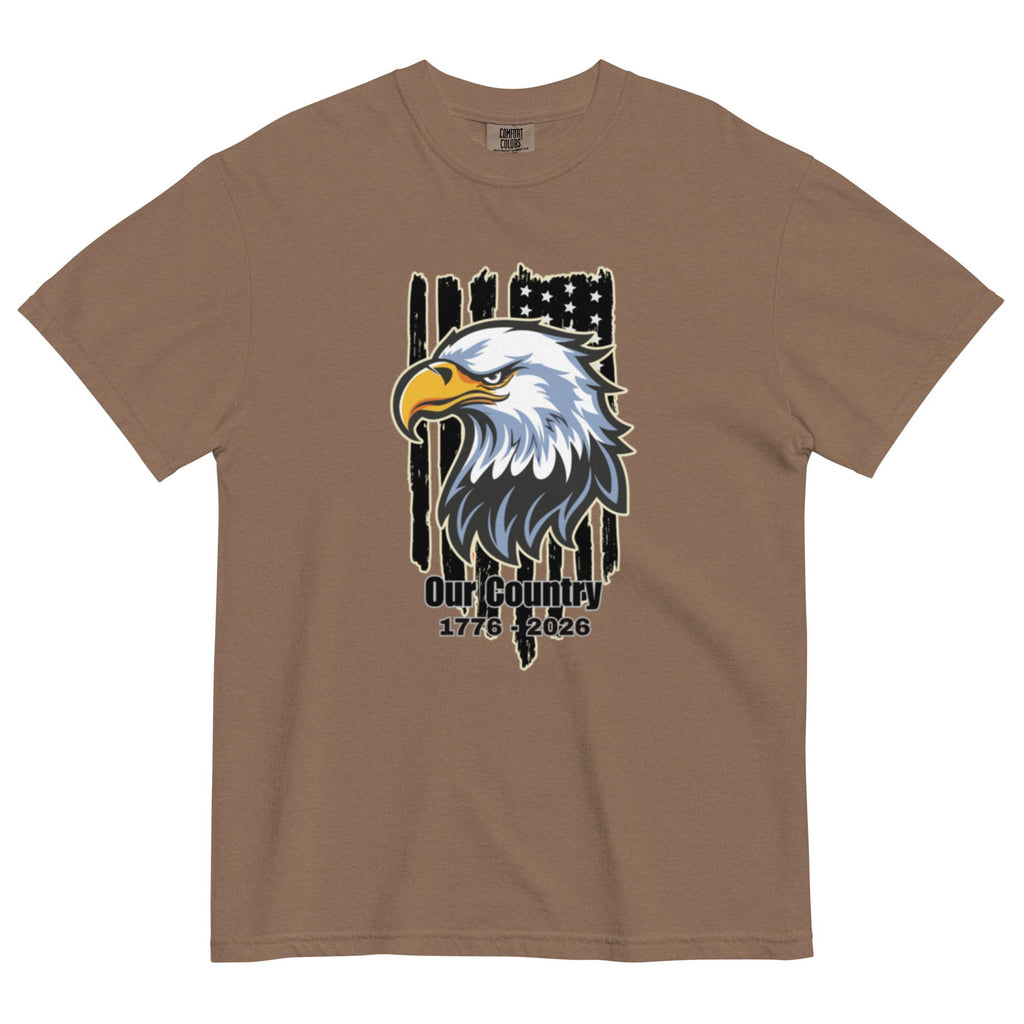 250th Anniversary USA T-shirt: Comfort Colors Eagle Tee