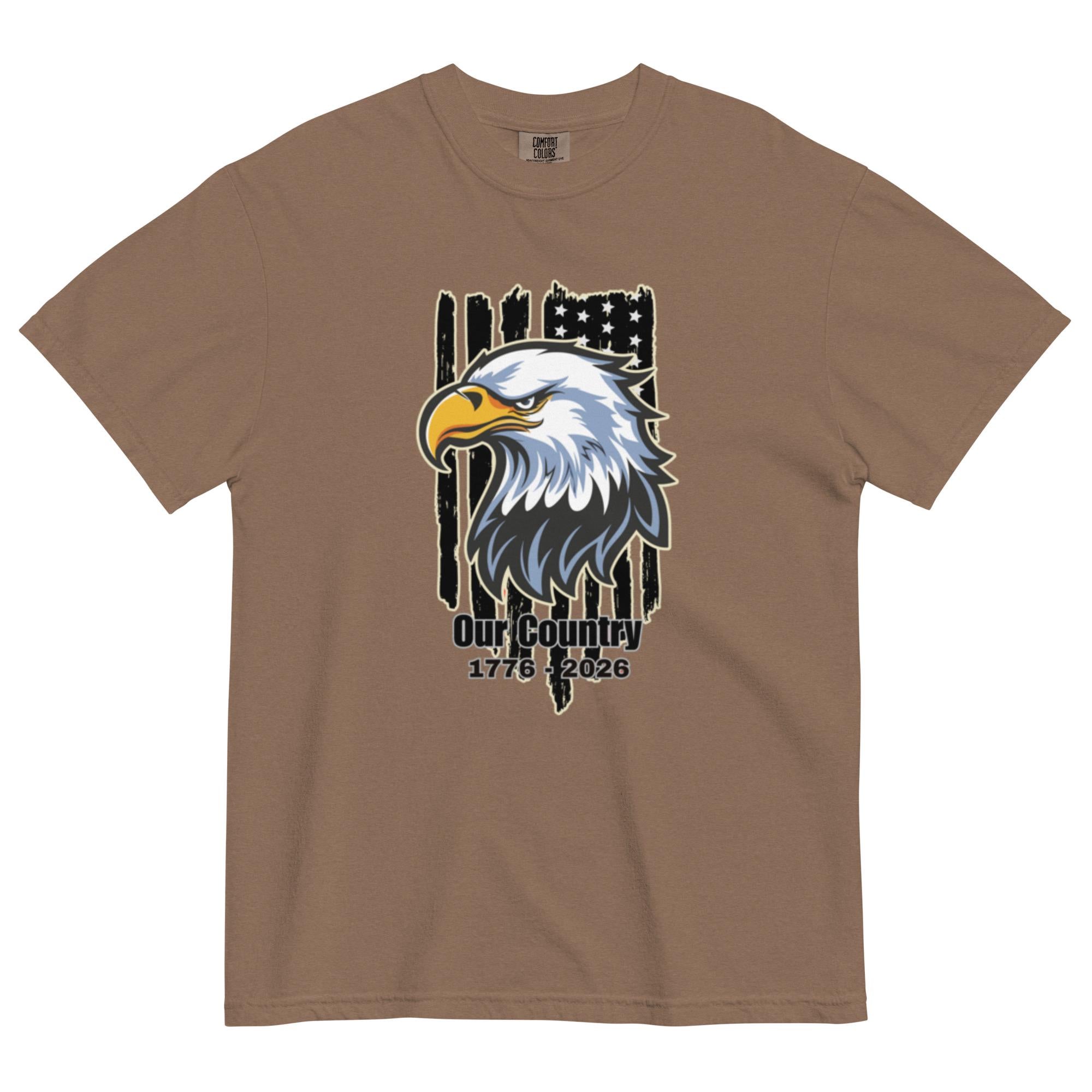 250th Anniversary USA T-shirt: Comfort Colors Eagle Tee