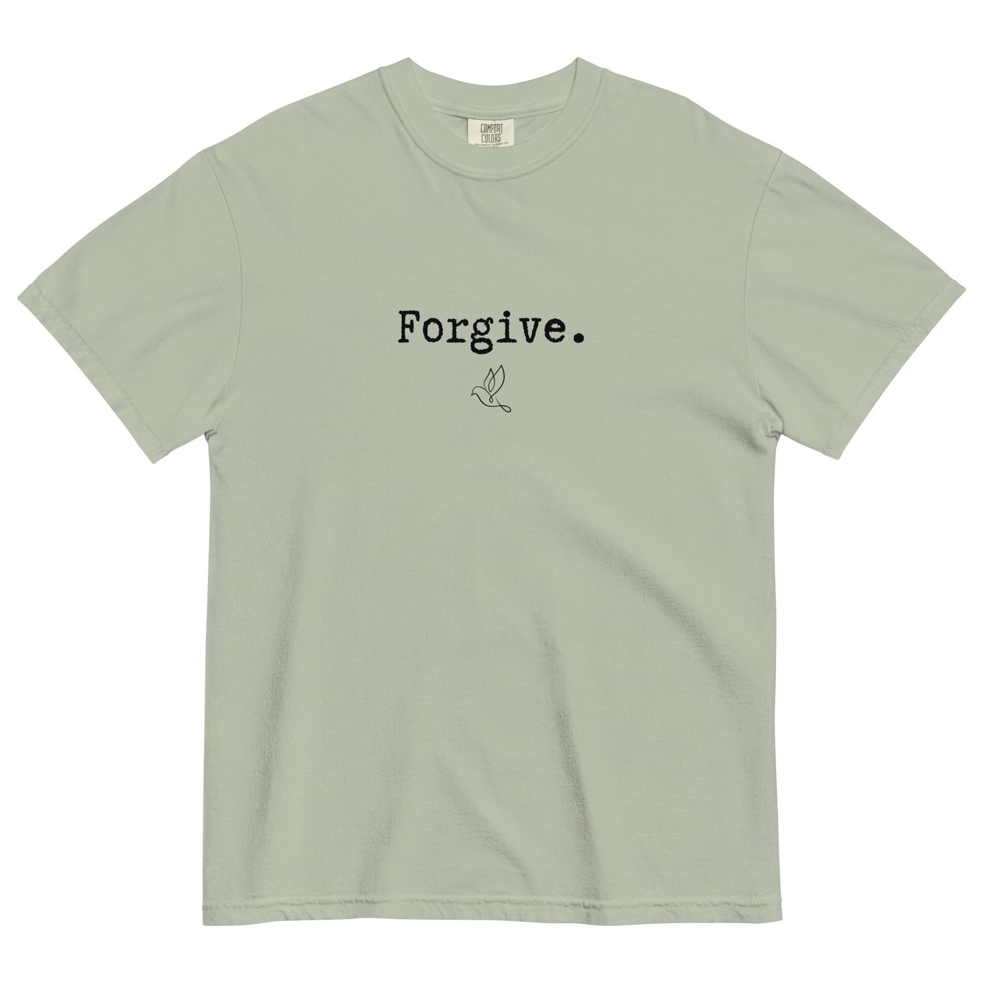 Forgive Comfort Colors T-shirt Christian tees LDS shirts Forgive and peace dove shirt Unisex Christian gift