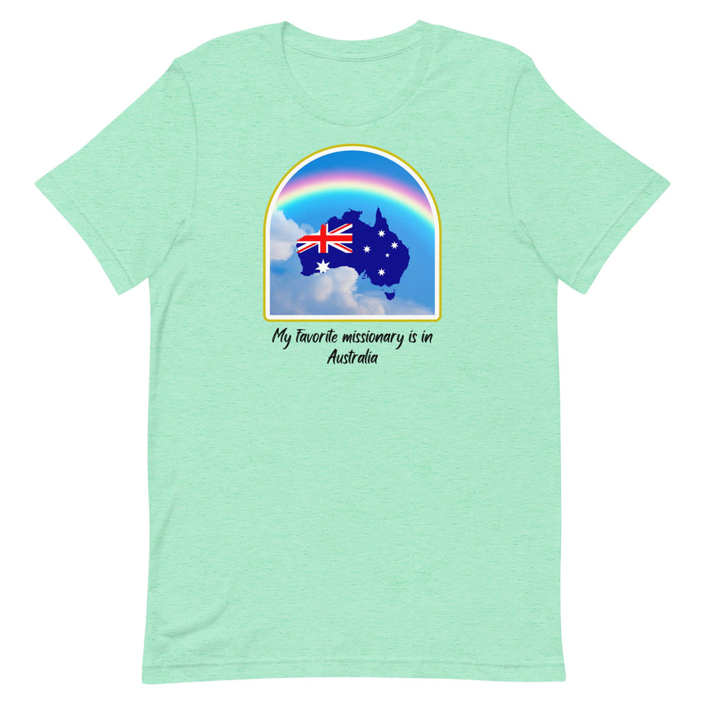 Custom LDS shirts, My Favorite Missionary T-Shirt, Personalized LDS Gift