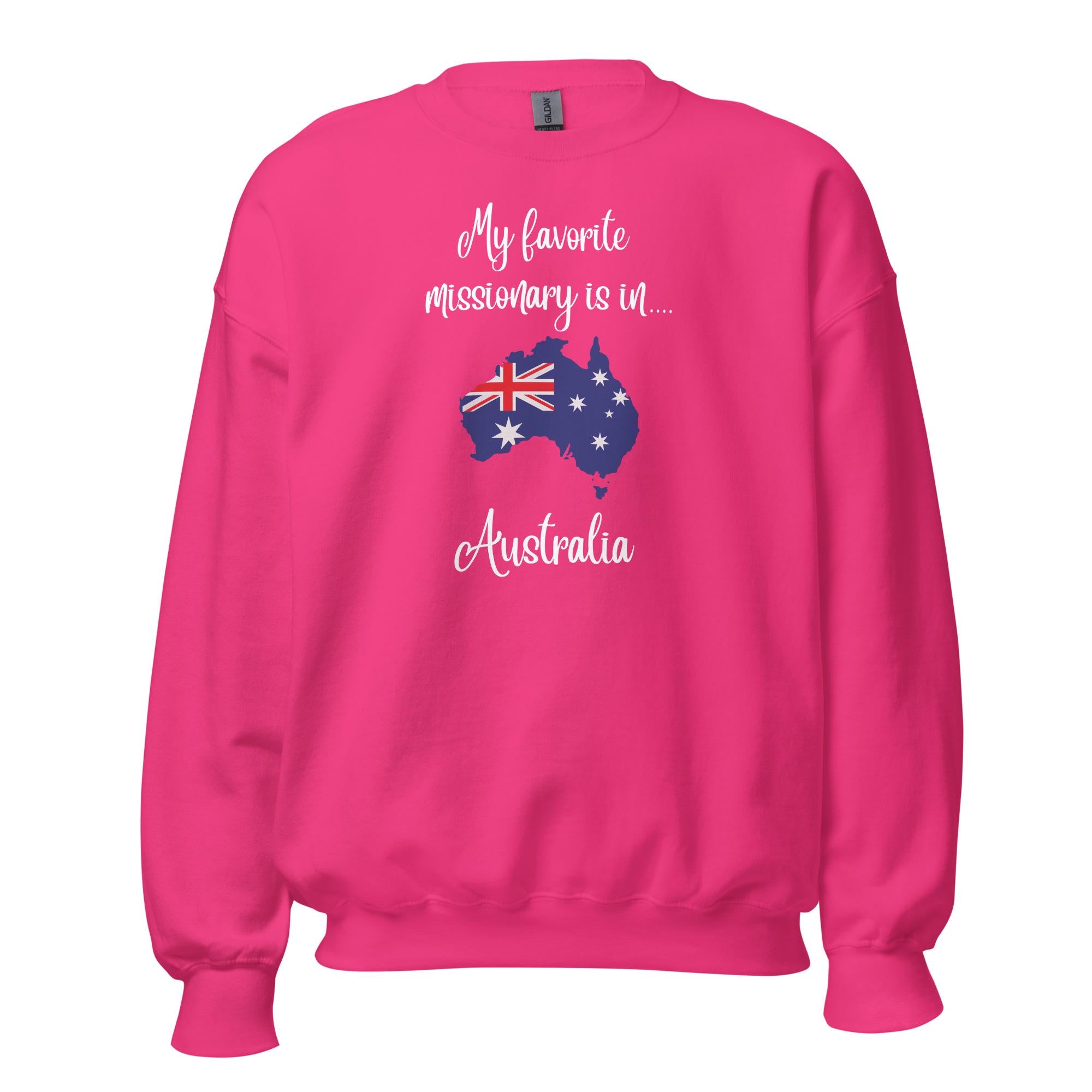 Custom LDS Sweatshirts Favorite Missionary hoodie LDS gifts Personalized Unisex Sweatshirt