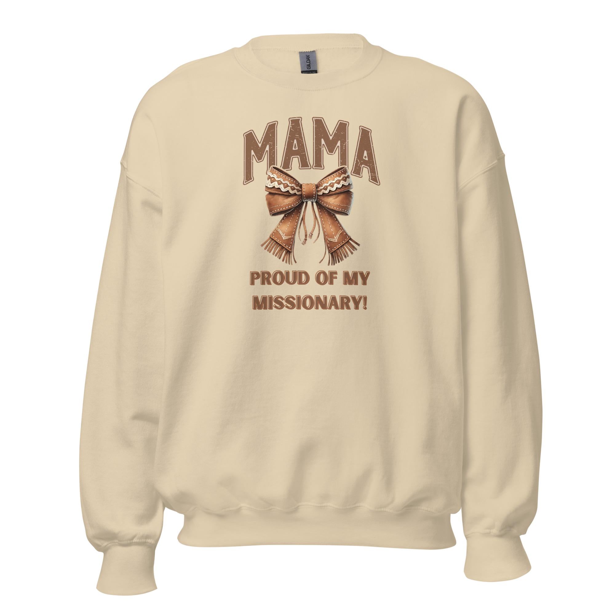 LDS MAMA shirt Western Mama missionary sweatshirt LDS Sweatshirt gift for mother of missionary