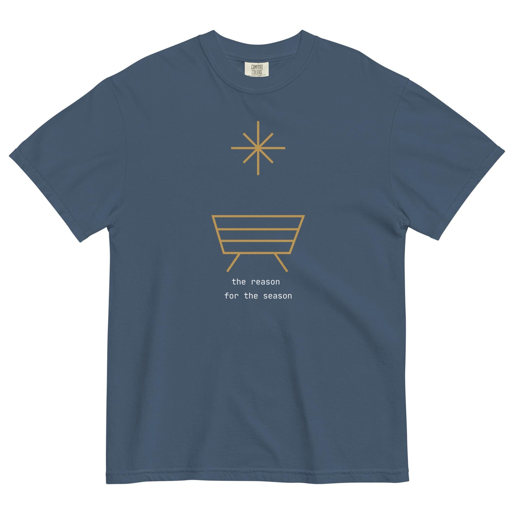Comfort Colors Jesus Minimalist Christmas T-Shirt