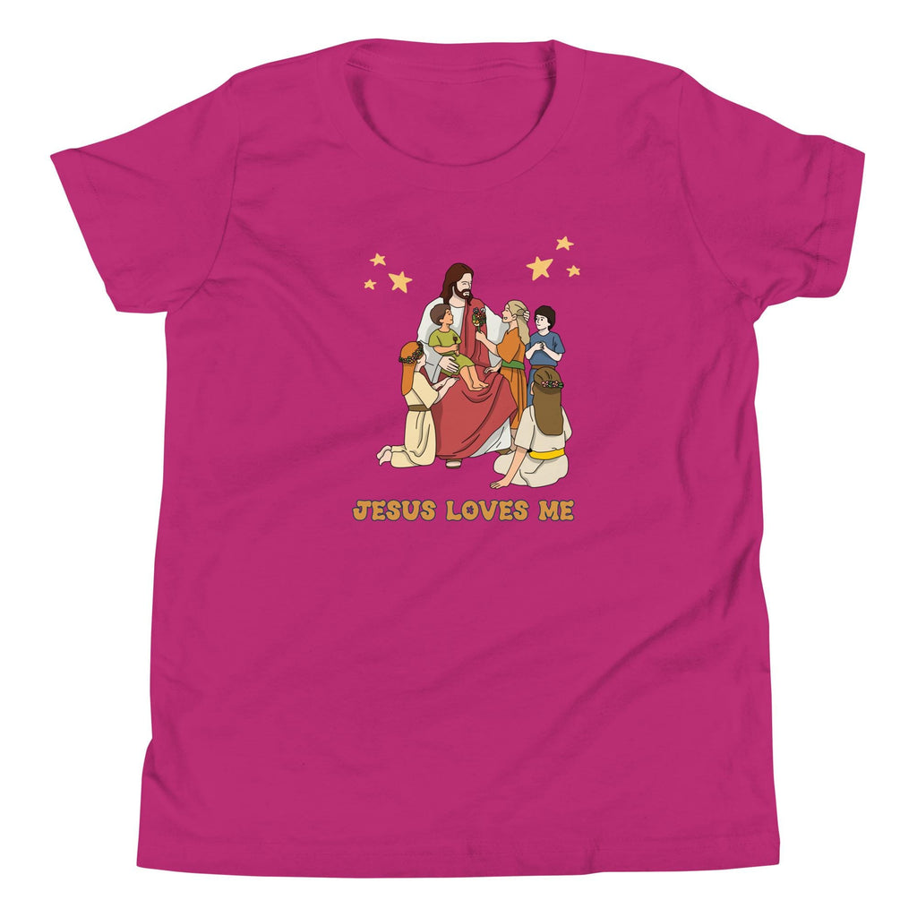 Jesus Loves Me Shirt: Christian Youth Graphic Tee