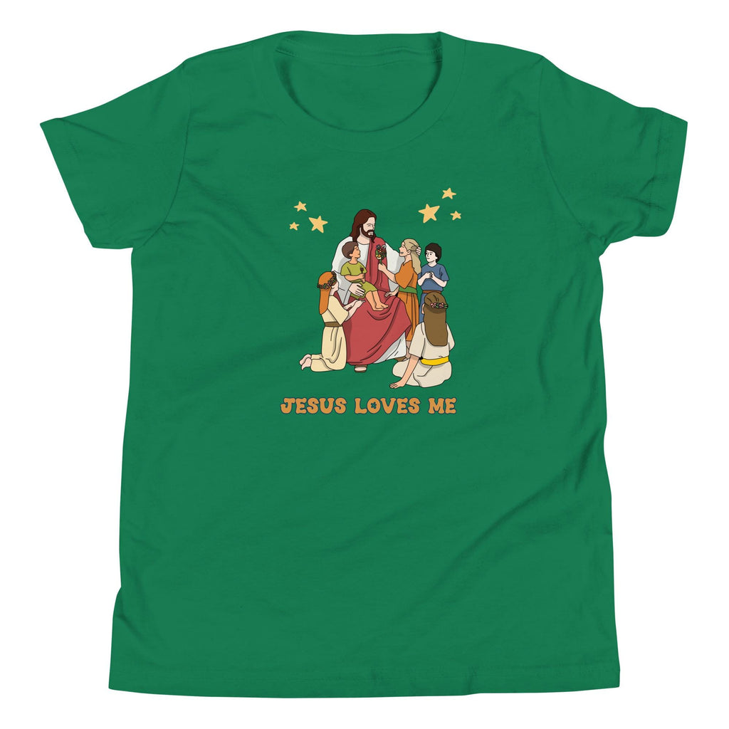 Jesus Loves Me Shirt: Christian Youth Graphic Tee