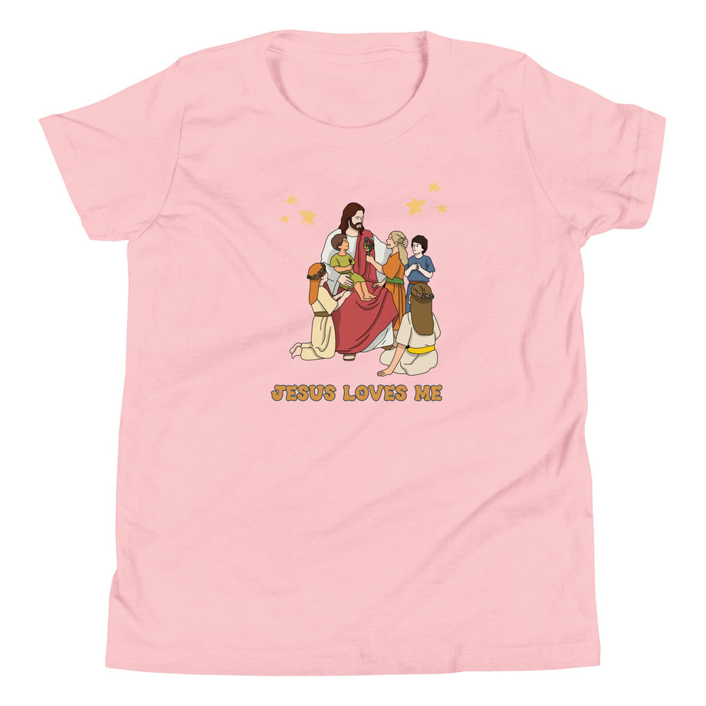 Jesus Loves Me Shirt: Christian Youth Graphic Tee
