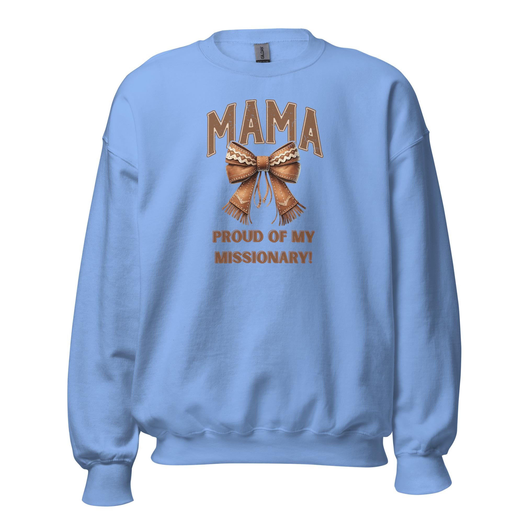 LDS MAMA shirt Western Mama missionary sweatshirt LDS Sweatshirt gift for mother of missionary