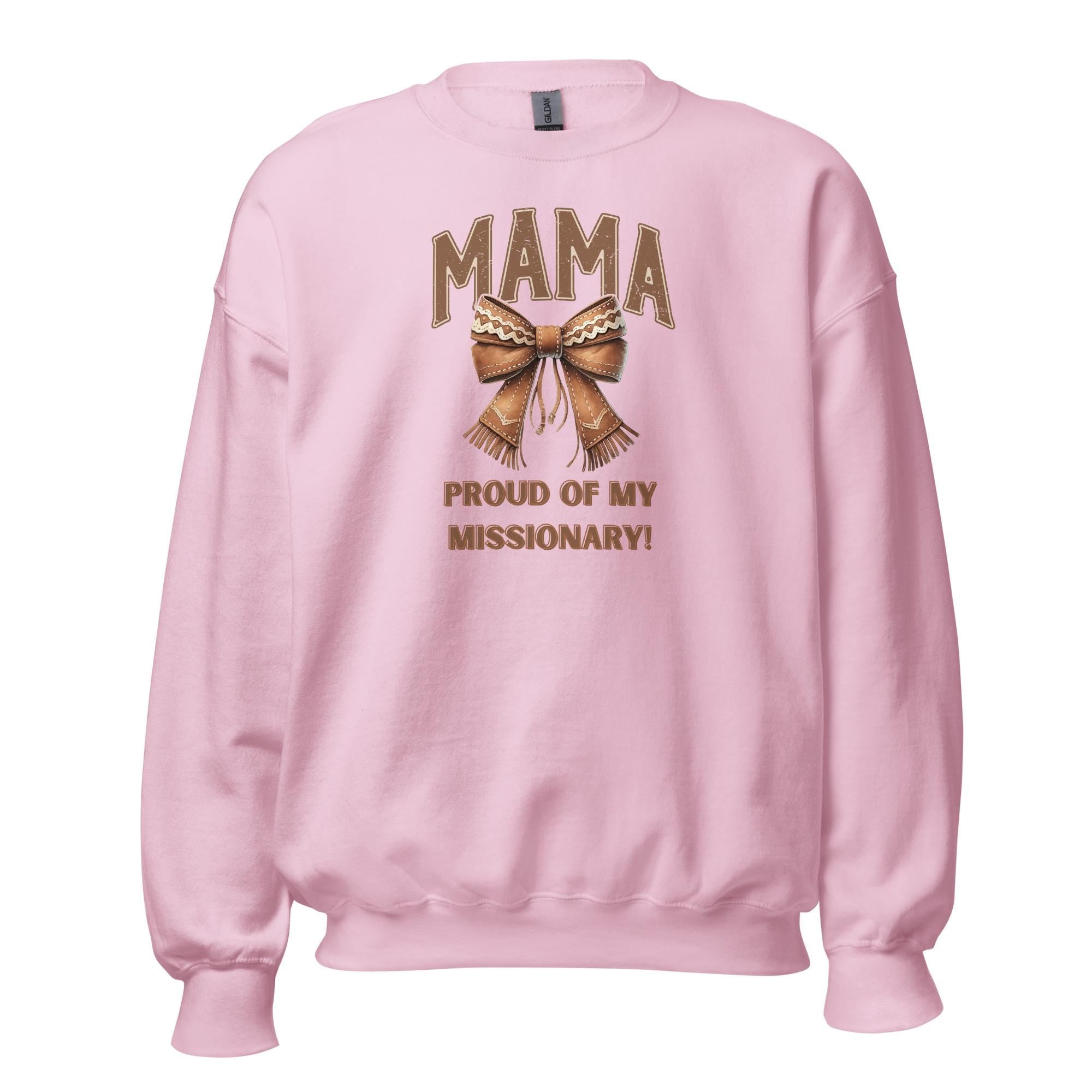 LDS MAMA shirt Western Mama missionary sweatshirt LDS Sweatshirt gift for mother of missionary