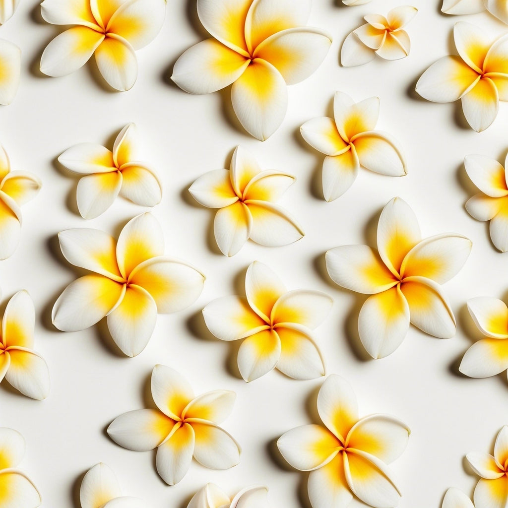 Plumeria Pillow Cover: Tropical Flower Hawaii Gift