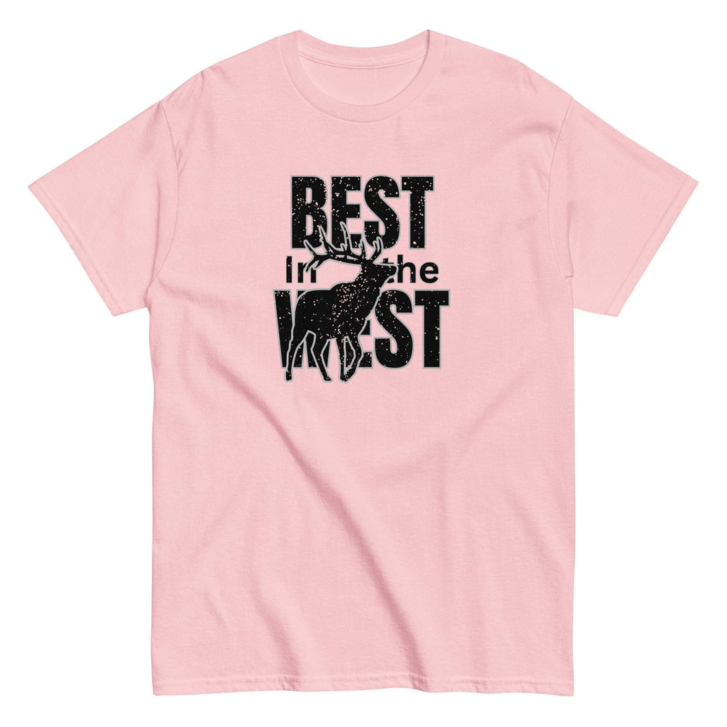 Elk T-shirt: Big Game Hunter Gift, Western Elk tee Best in the West shirt