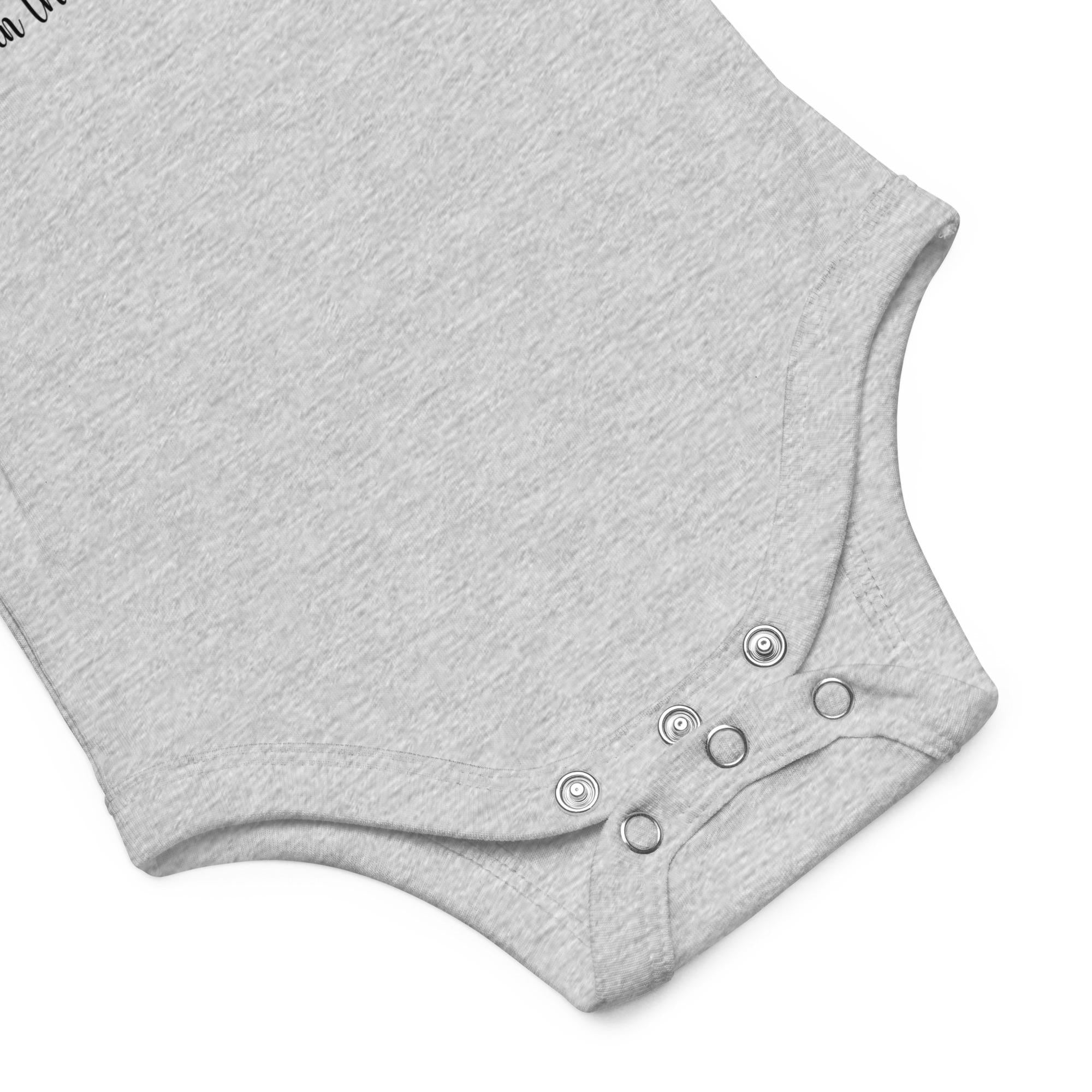 Christian Baby Footprints Bodysuit: Teach Me to Walk, LDS Baby Gift