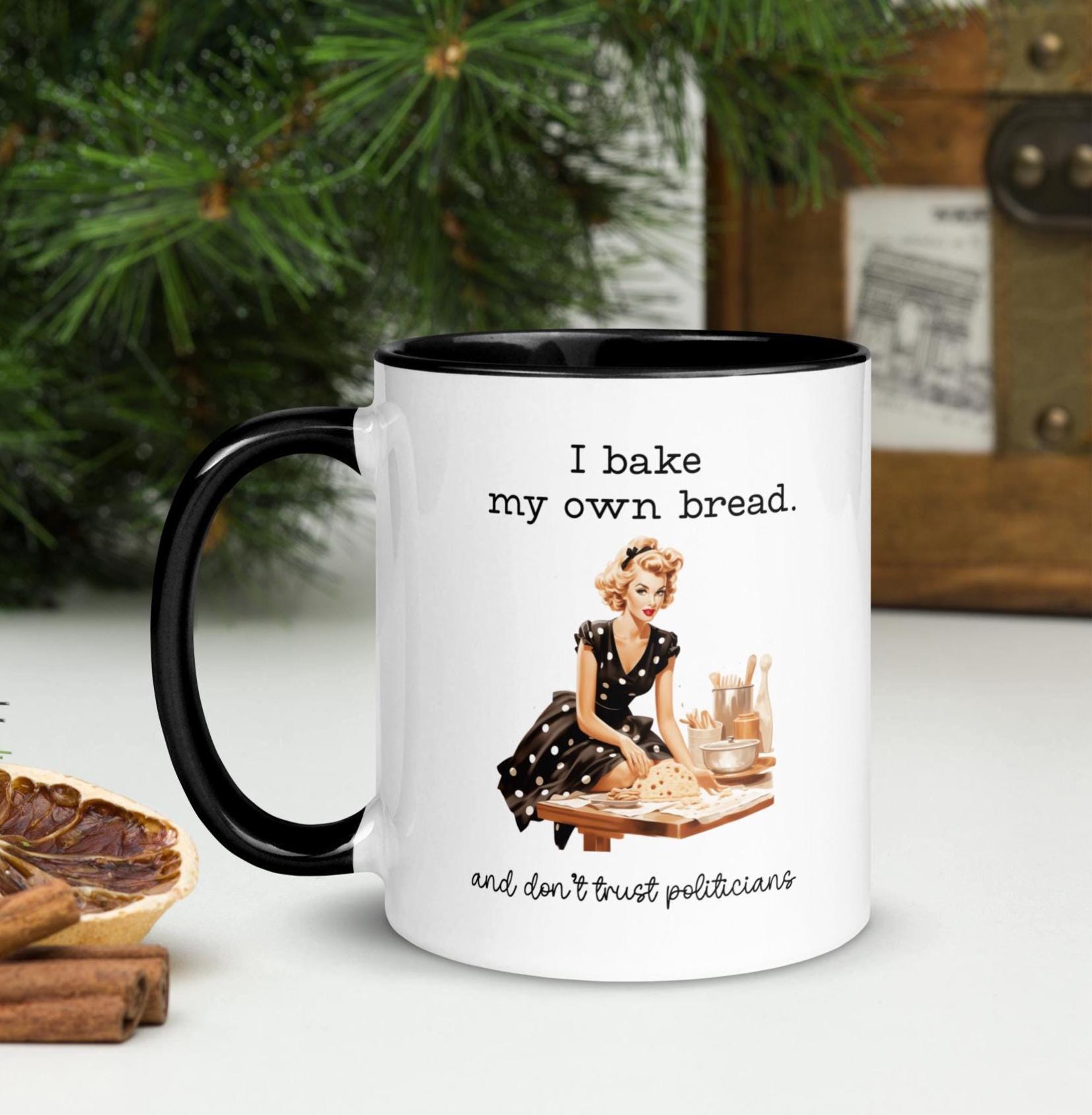 Retro Baking coffee Mug 50s housewife cup gift