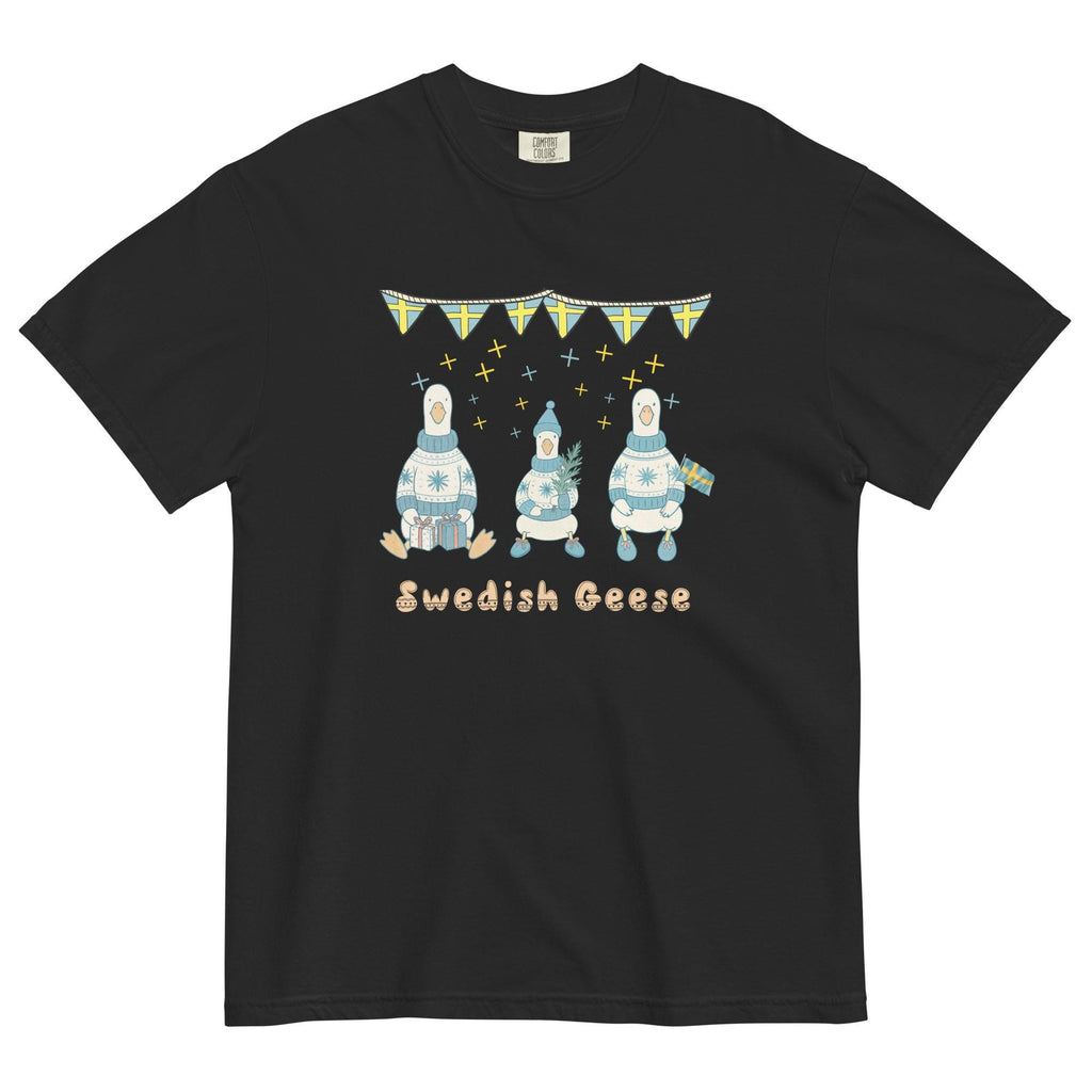 Swedish Geese Comfort Colors T-Shirt, Sweden Lover Gift