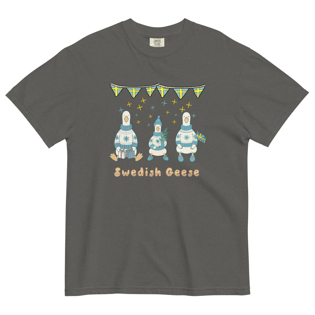 Swedish Geese Comfort Colors T-Shirt, Sweden Lover Gift