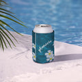Hawaii Plumeria Can Cooler - Neoprene 12 oz Beverage Holder
