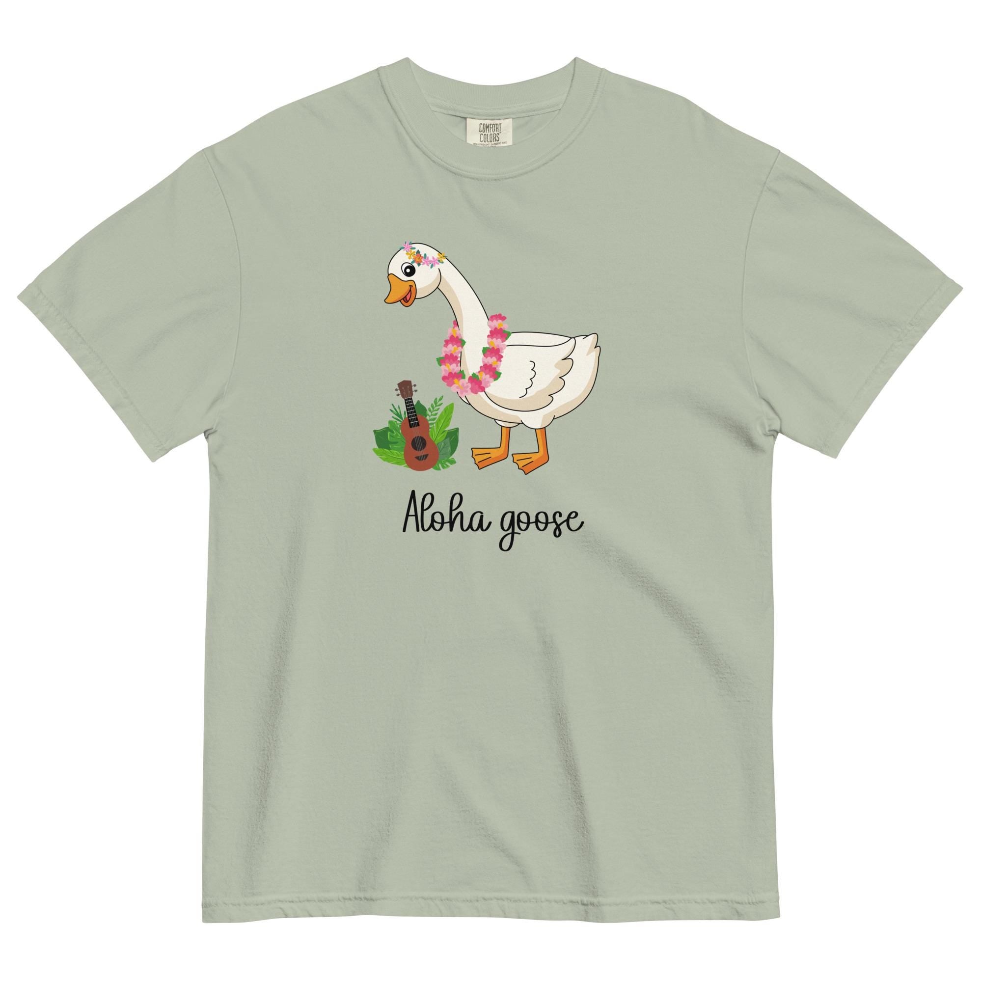 Comfort Colors Aloha Goose T-Shirt, Hawaii Vacation Tee