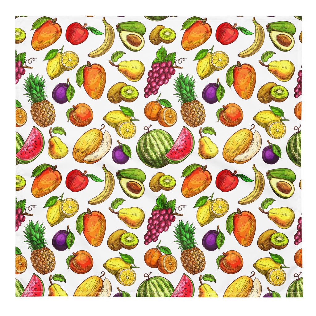 tropical Fruit bandana  gift for fruit lover Hawaii lover gift