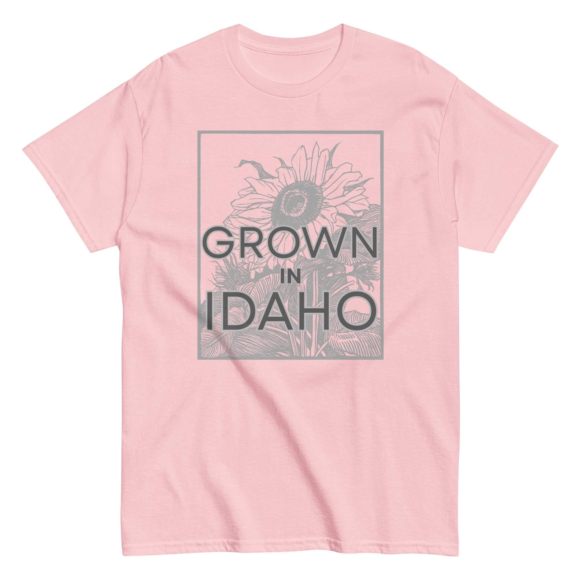 Idaho Shirts, Grown in Idaho t-shirt, gift for Idahoan, State of Idaho Unisex classic tee