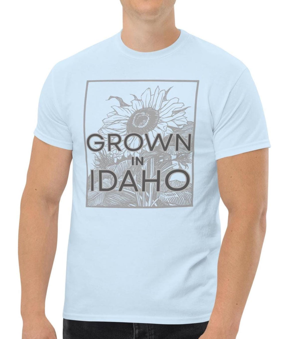 Idaho Shirts, Grown in Idaho t-shirt, gift for Idahoan, State of Idaho Unisex classic tee